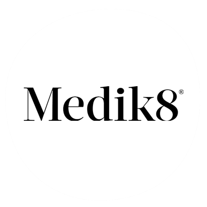 Ingång till varumärket Medik8.