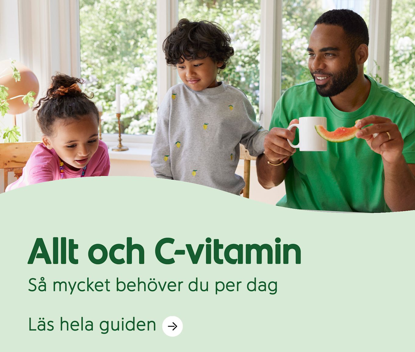 Allt om C-vitamin. Så mycket behöver du per dag. Läs hela guiden här.