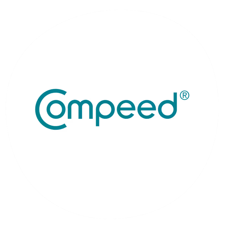 Ingång till varumärket Compeed.
