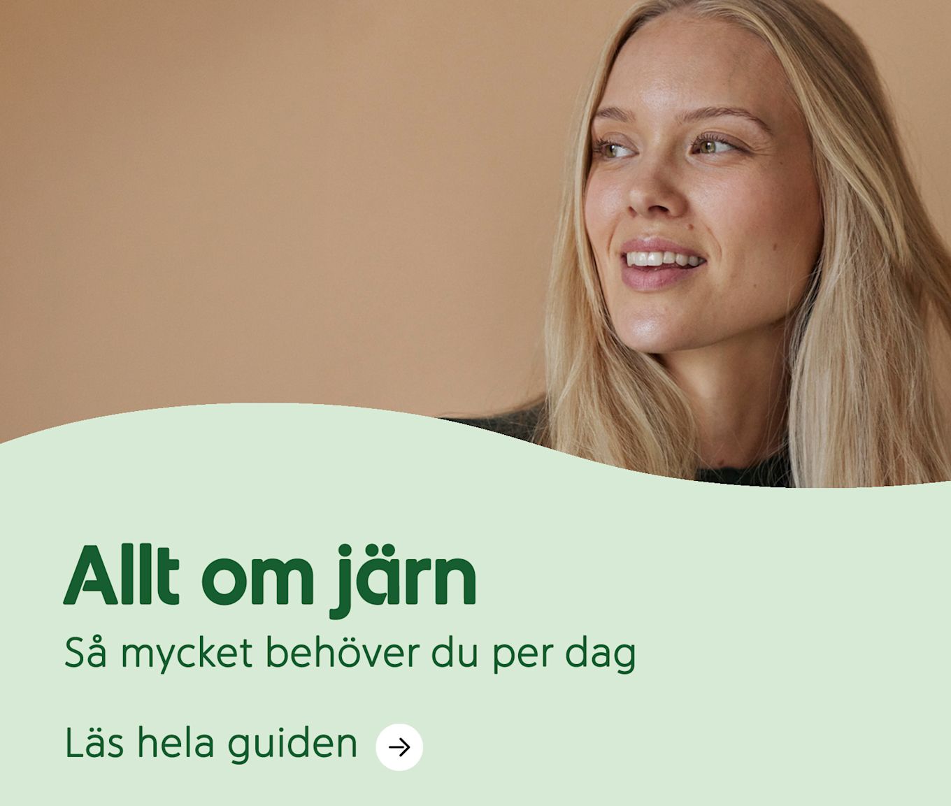 Allt om järn. Så mycket behöver du per dag. Läs hela guiden här.