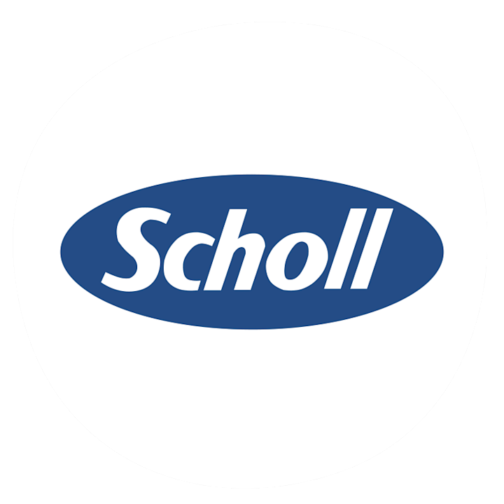 Ingång till varumärket Scholl.