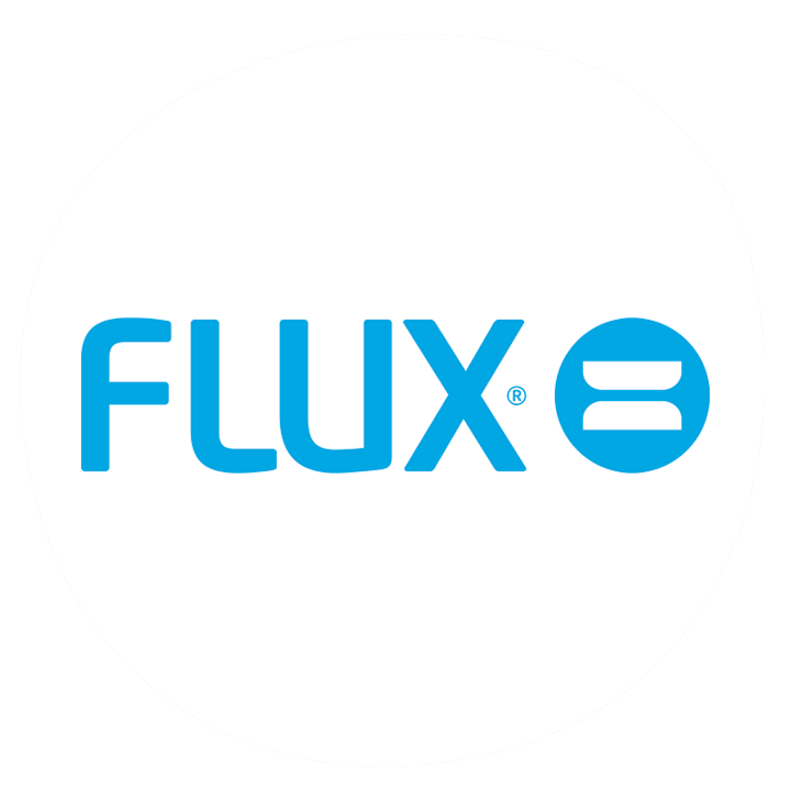 Ingång till varumärket Flux.