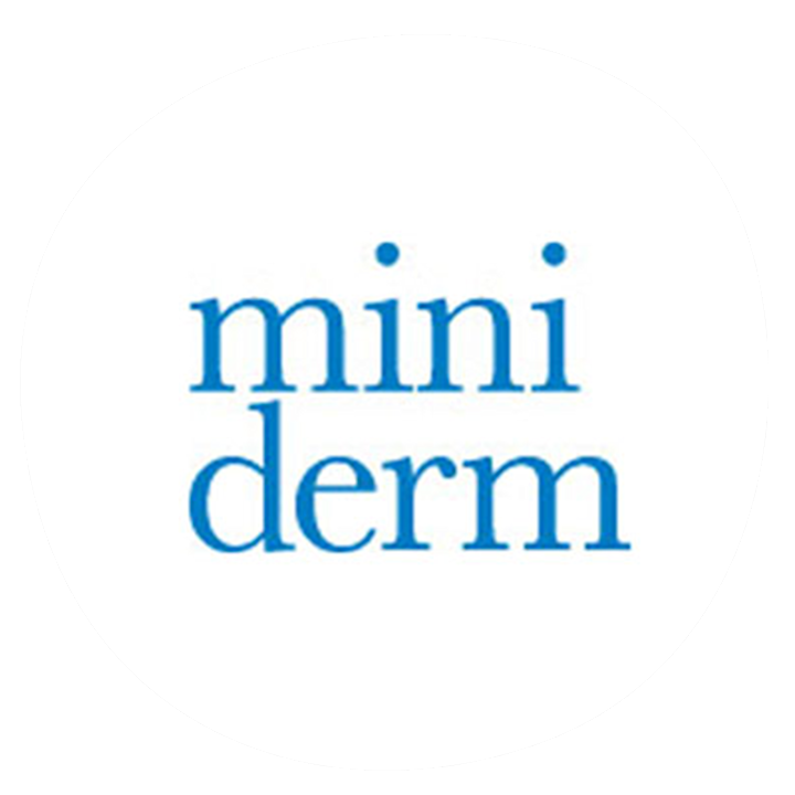 Ingång till varumärket Miniderm.