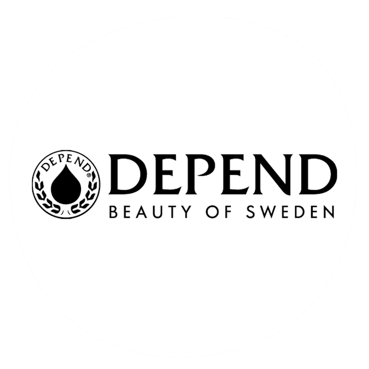Ingång till varumärket Depend.