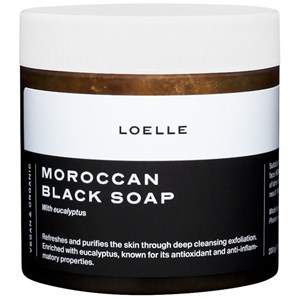 Loelle Maroccan Black Soap With Eucalyptus 200g