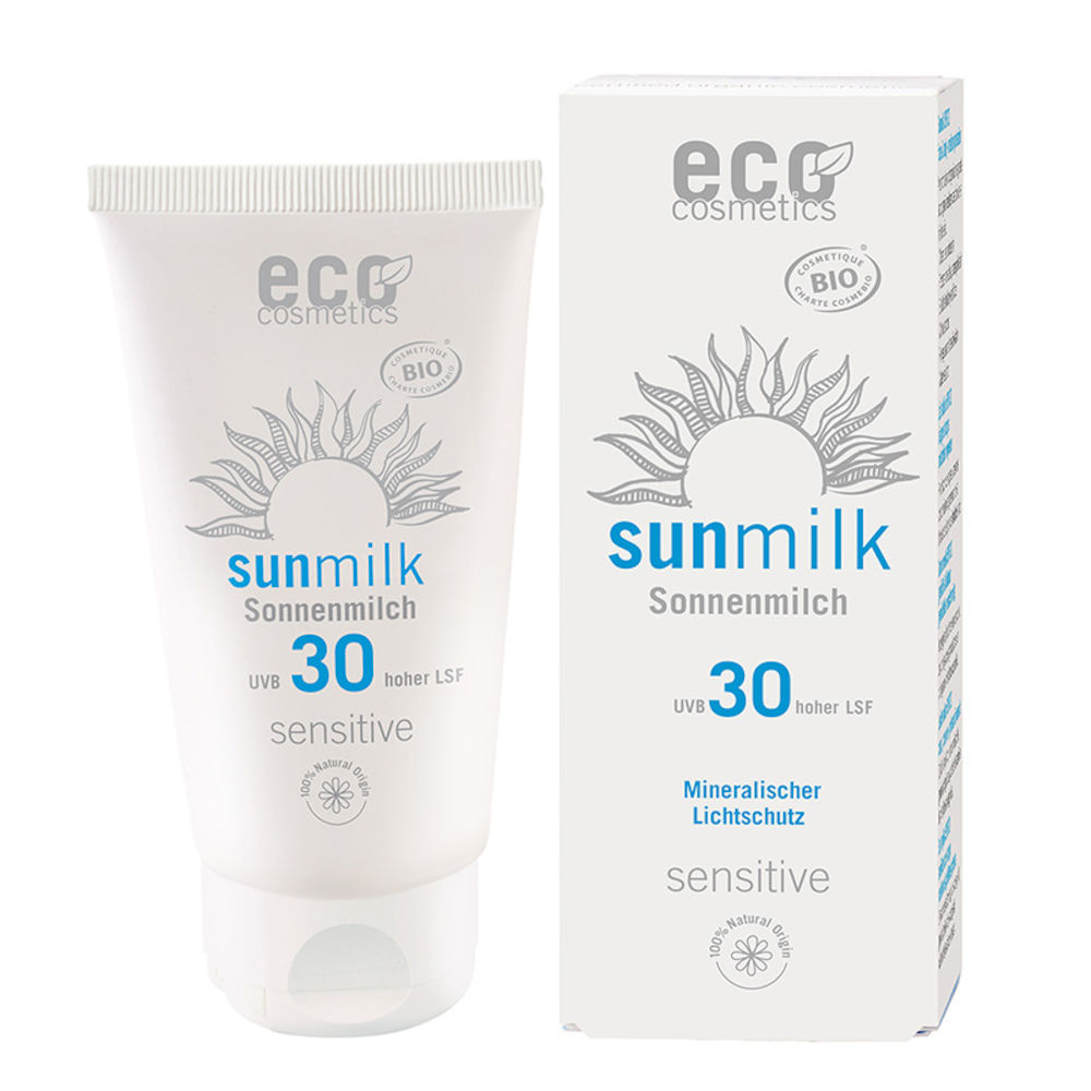 Eco Cosmetics Sun Milk SPF30 Sensitive 75 ml