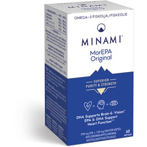 Minami MorEPA Original Omega-3 85% 60 kapslar