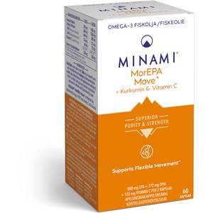 Minami MorEPA Move Omega-3 90% 60 kapslar