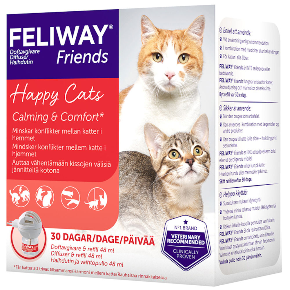 Feliway Friends Doftavgivare med Refill för katt