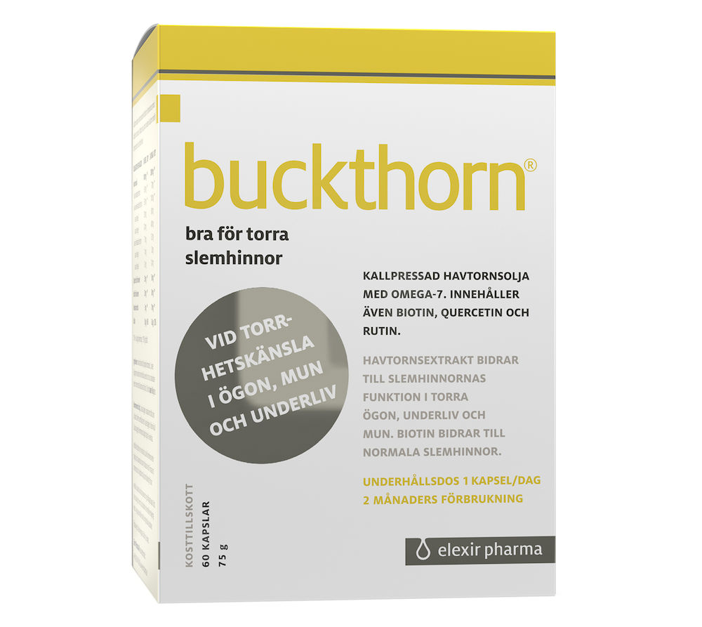Elexir Buckthorn 1000 mg 60 kapslar