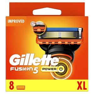 Gillette Fusion5 Power Rakblad För Män 8 Rakblad