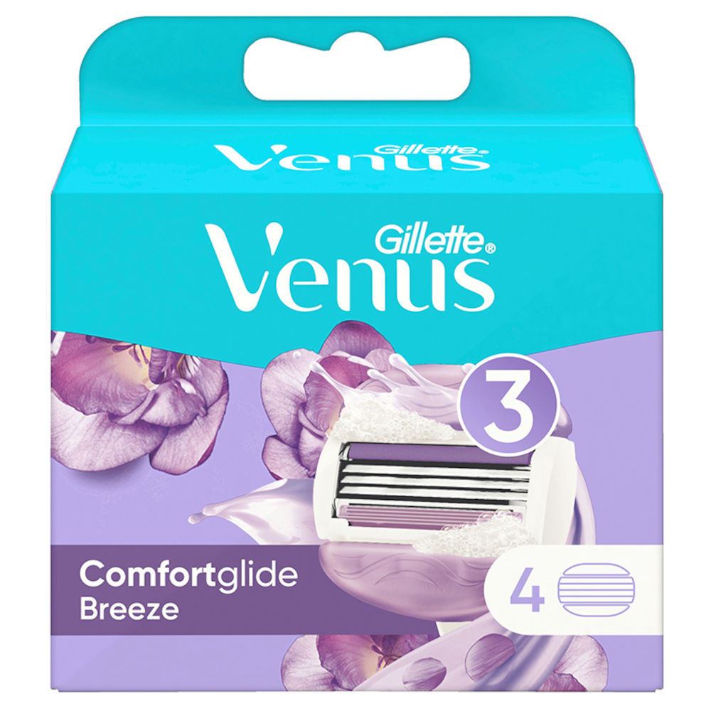 Venus Comfortglide Breeze 4-pack