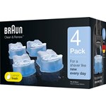 Braun CCR4 Clean & Renew patroner refill 4-pack