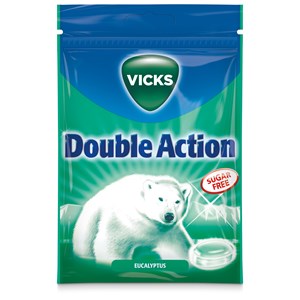 Vicks Double Action Sugar Free 72 g