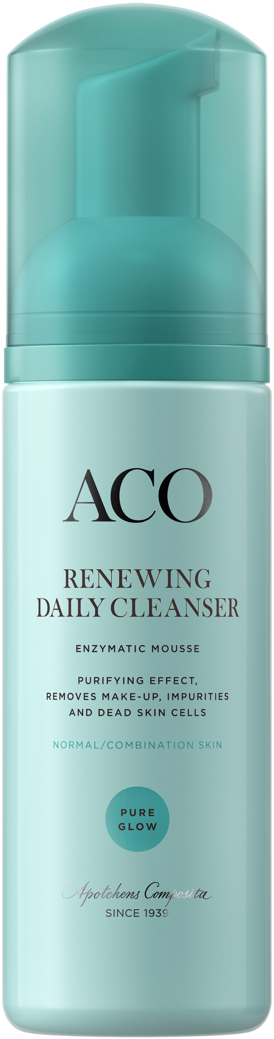 ACO Face Pure Glow Renewing Daily Cleanser Parfymerad 150 ml