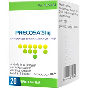 Precosa Kapsel Hård 250 mg 20 kapslar