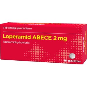 Loperamid ABECE Tablett 2 mg 16 st