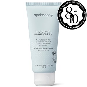 Apolosophy Face Moisture Night Cream Oparfymerad 60 ml