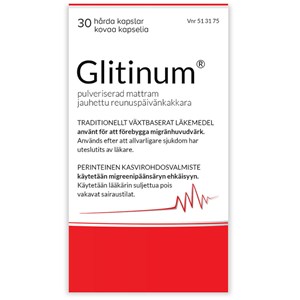 Glitinum Kapsel, hård Blister, 30 kapslar