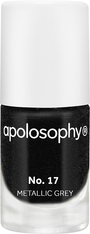 Apolosophy Nailpolish Metallic Grey 4,5ml