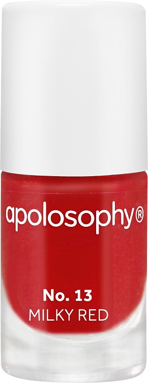 Apolosophy Nailpolish Milky Red 4,5ml