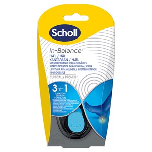 Scholl In-Balance Smärtlindrande Sulor Hälinlägg 1 par M