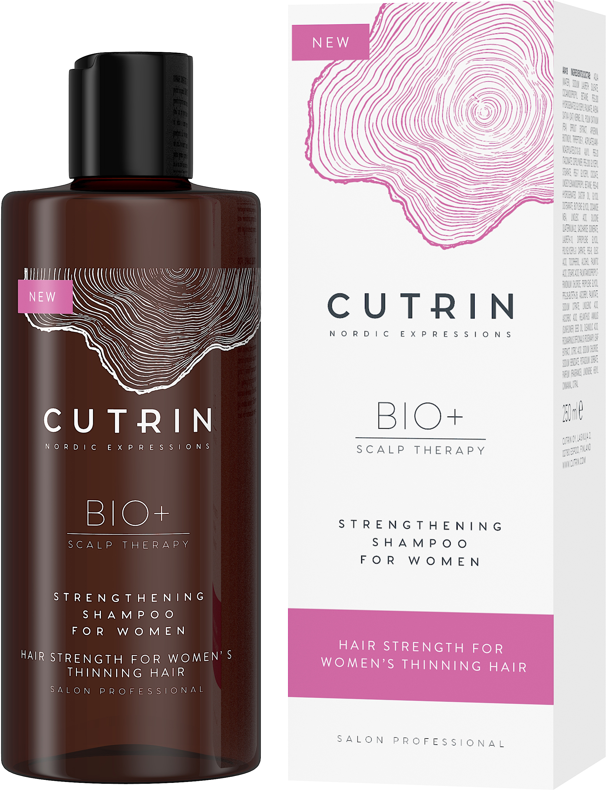 Cutrin Bio+ Strengthening Shampoo for Women 250 ml