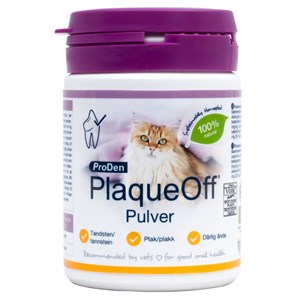 PlaqueOff Pulver Katt 40 g