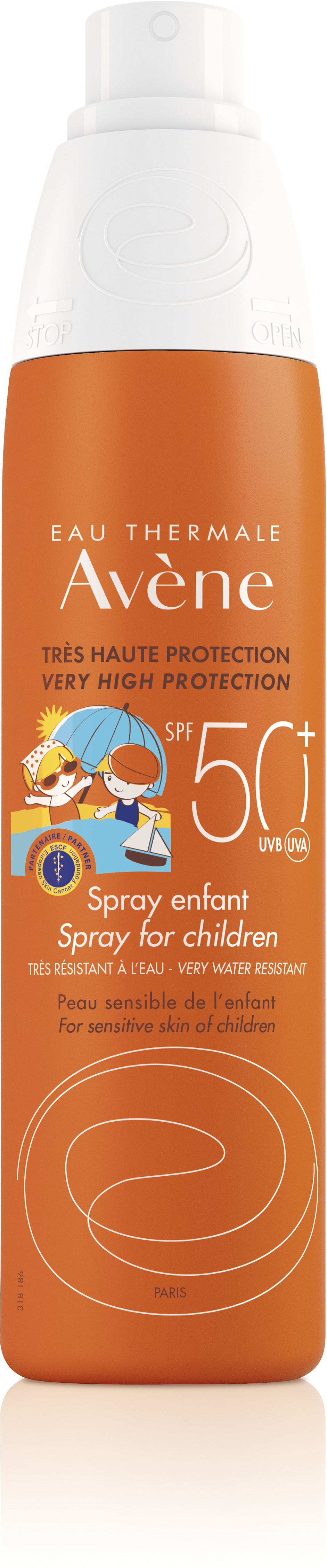Avène Spray 50+ For Children Solskydd För Barn 200 ml
