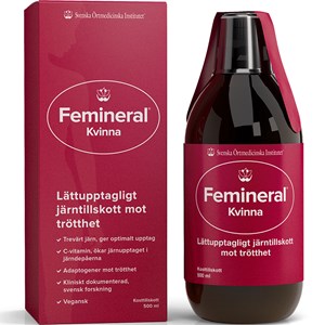 Femineral Flytande Järn och Mineraltillskott Mixtur 500 ml