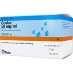Oculac ögondroppar lösning i endosbehållare 50 mg/ml 120x0,4 ml