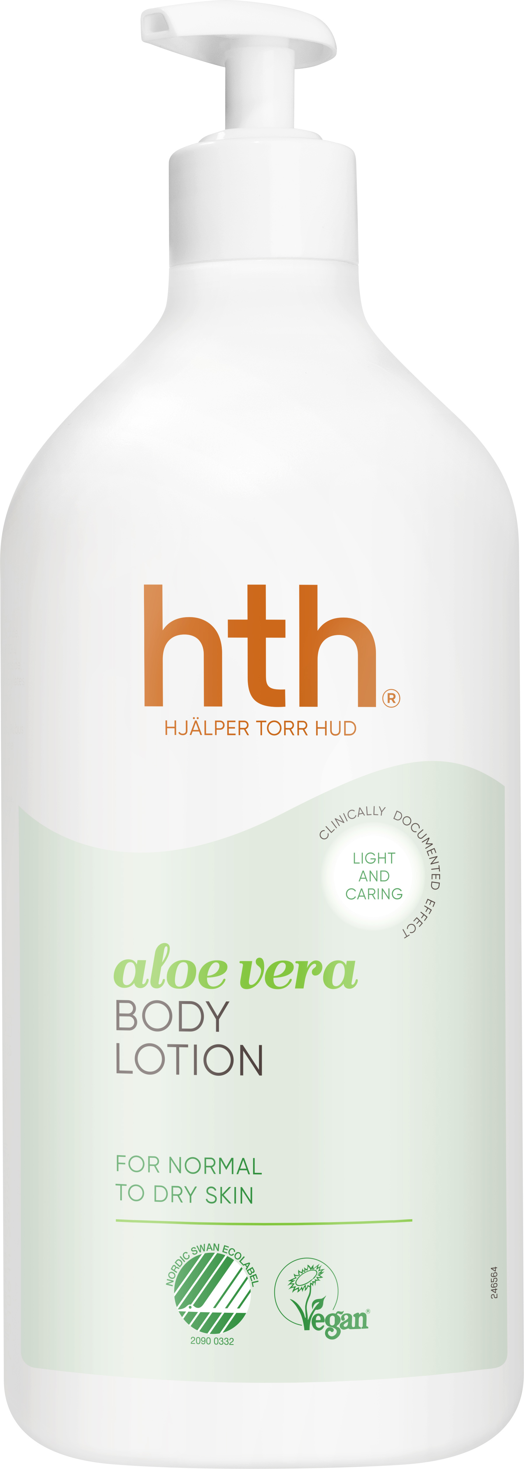 HTH Aloe Vera Body Lotion Milt parfymerad 400 ml