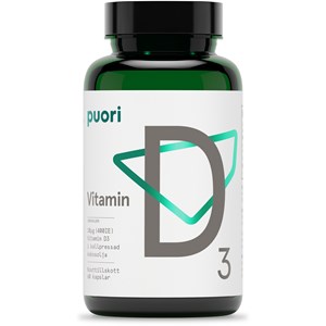 Puori D3 D-vitamin 60 kapslar 10 µg