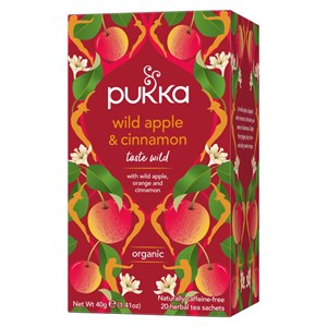 Pukka Fruktte Wild Apple & Cinnamon 20-pack