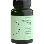 Great Earth Vitamin D3 Vegan 20 mcg 60 kapslar