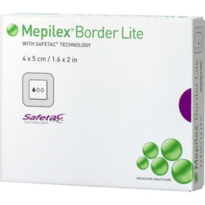 Mepilex Border Lite 4x5 cm 10styck