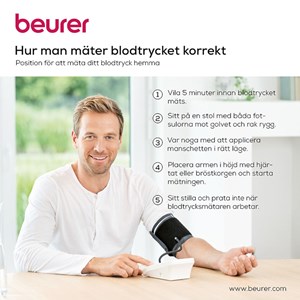 Beurer BM 54 Blodtrycksmätare för Överarm med Bluetooth