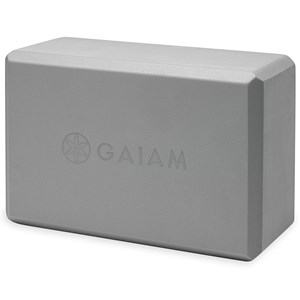 Gaiam Yoga Block Grey