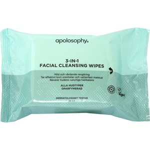 Apolosophy Face 3in1 Facial Cleansing Wipes 25 st
