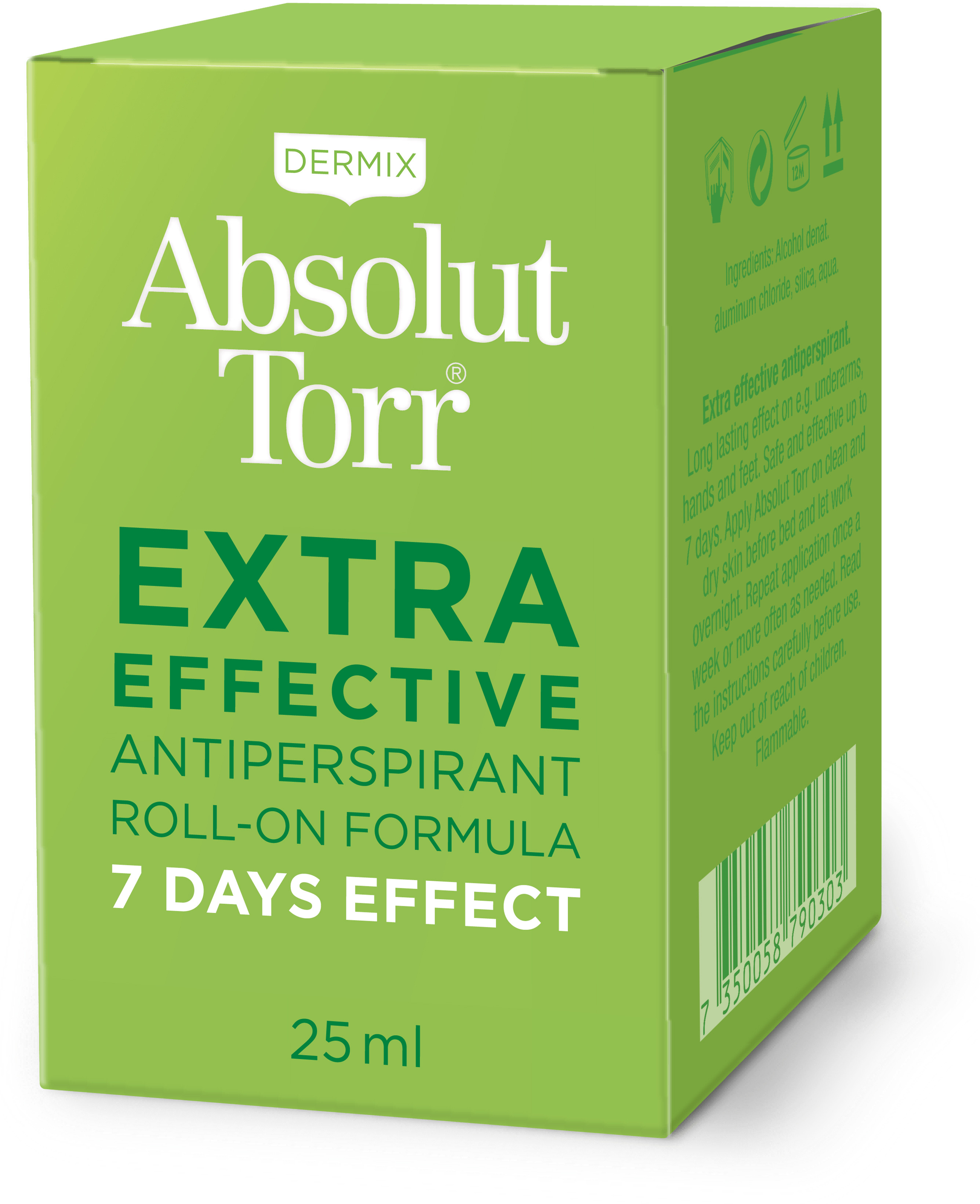 Absolut Torr Roll-On Antiperspirant Oparfymerad 25 ml