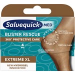 Salvequick MED Blister Rescue Extreme XL skoskavsplåster 4 st
