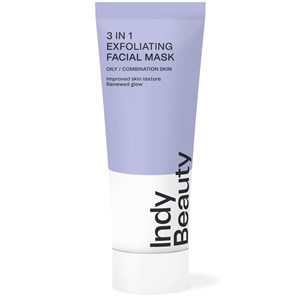 Indy Beauty 3in1 Exfoliating Facial Mask oparfymerad 75 ml