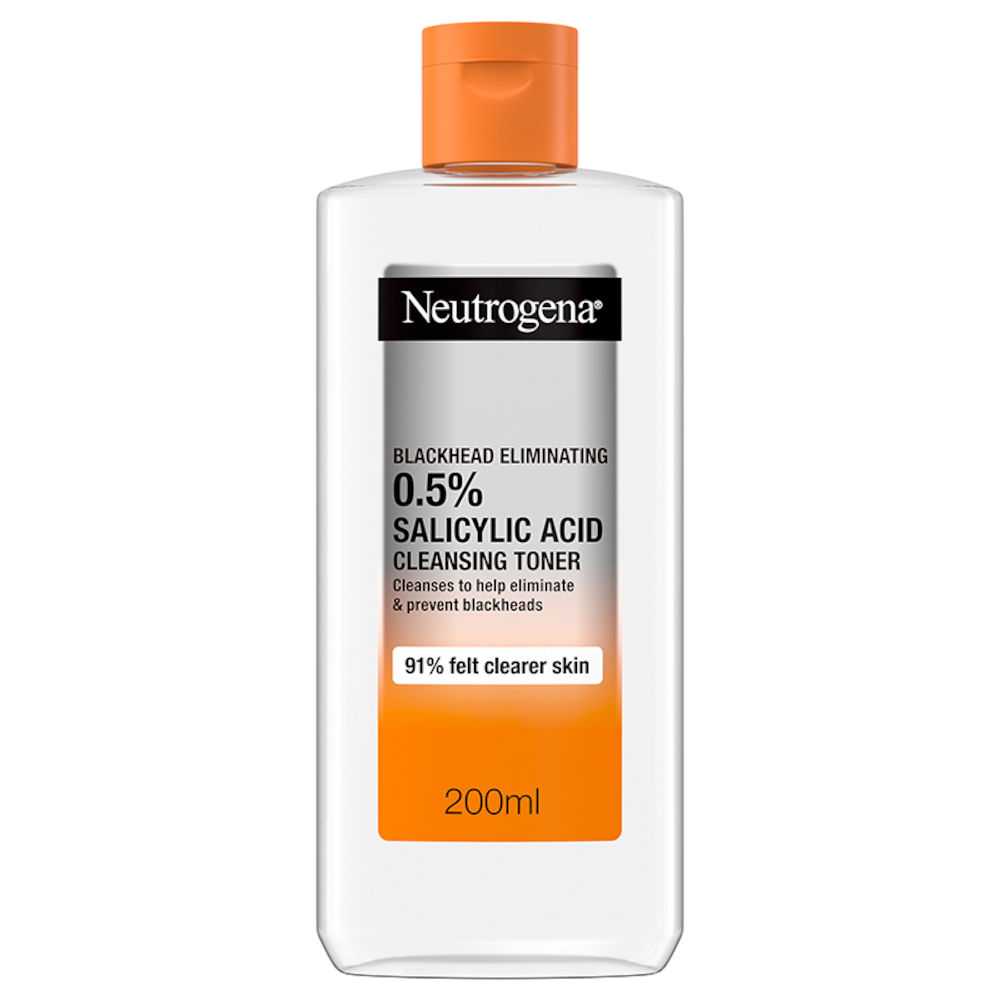 Neutrogena Blackhead Eliminating 0.5 % Salicylic Acid Cleansing Toner 200 ml 
