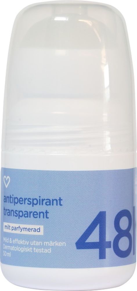 Hjärtats Antiperspirant Transparent Parfymerad 50ml