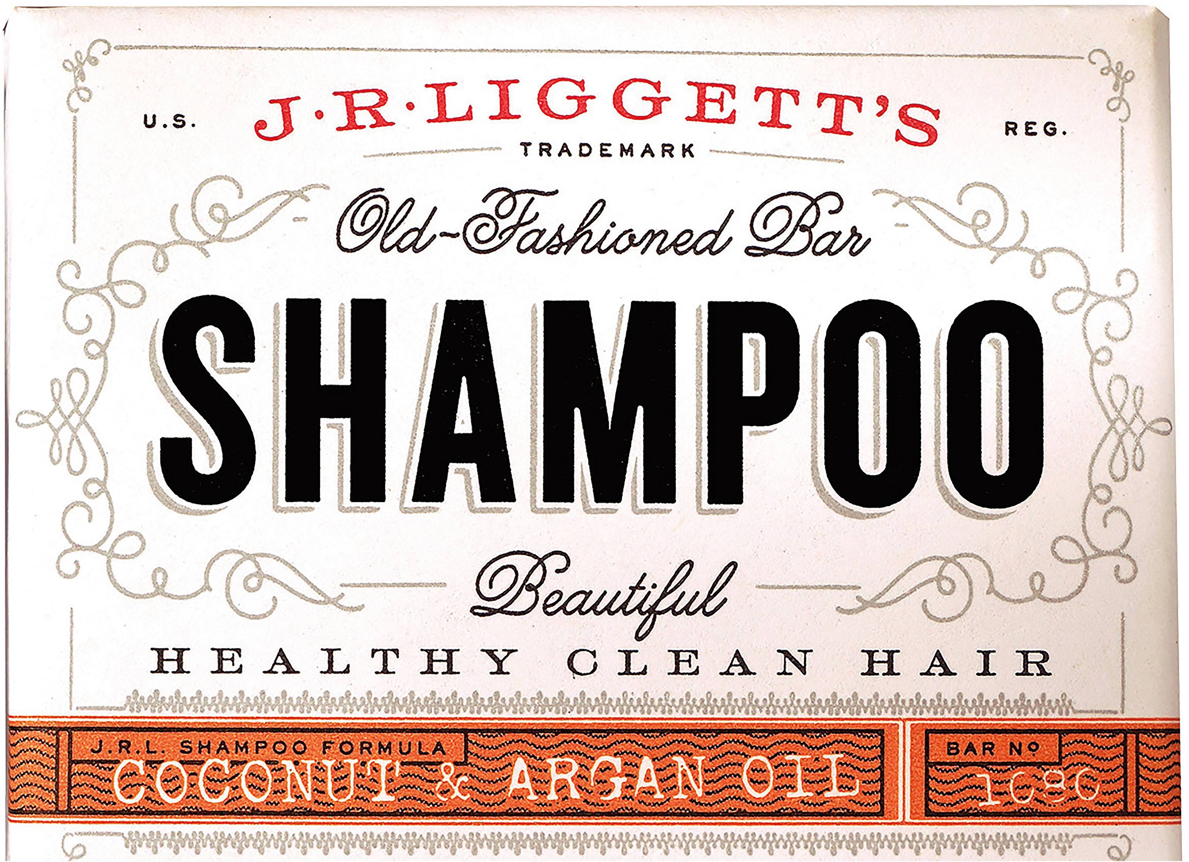 J.R. Ligget's Shampoo Bar Coconut & Argan Oil 99 g