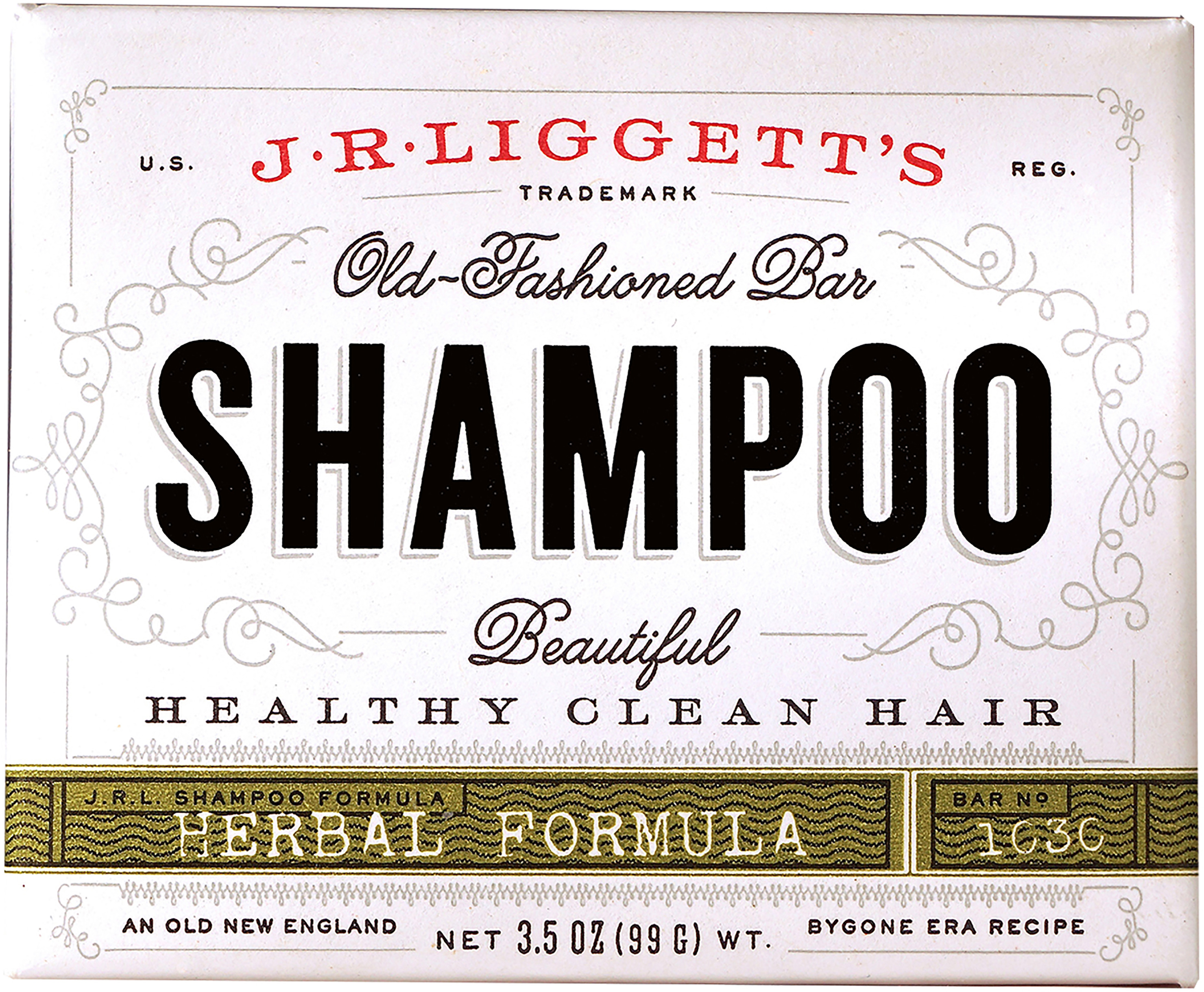 J.R. Ligget's Shampoo Bar Herbal 99 g