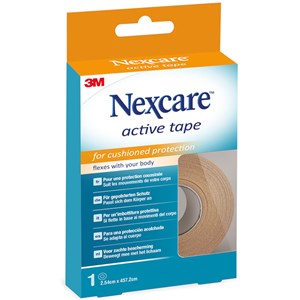 Nexcare Active Tape 2,5 cm x 4,5 m 1 rulle