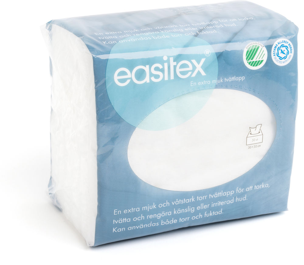 EasiTex Tvättlapp Extra mjuk 50st