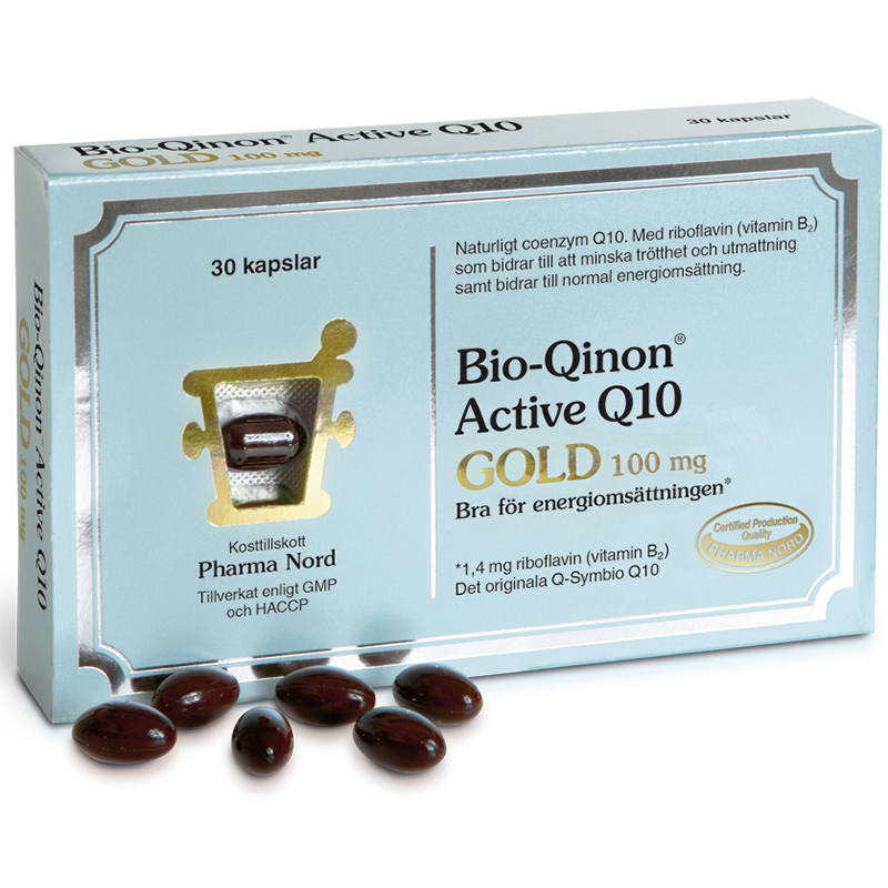 Pharma Nord Bio-Qinon Active Q10 Gold 100 mg 30 st