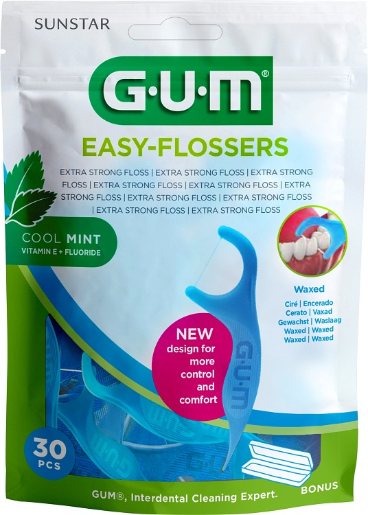 GUM Easy-Flossers Tandtrådsbygel 30st